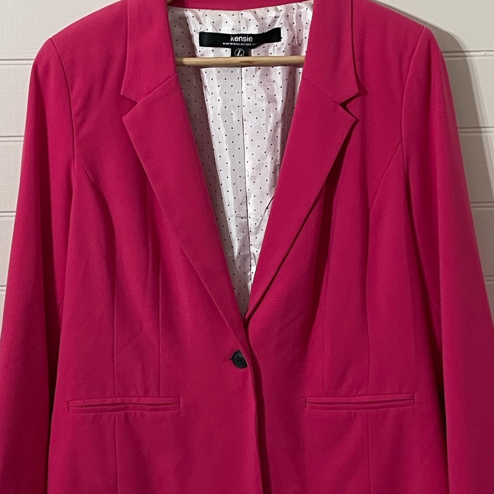 Fuchsia Kensie Blazer